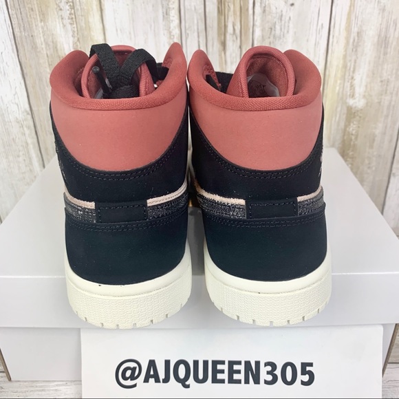 Air Jordan 1 Mid Women’s Canyon Rust - Picture 6 of 10